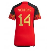 Belgia Dries Mertens #14 Fotballklær Hjemmedrakt Dame VM 2022 Kortermet
